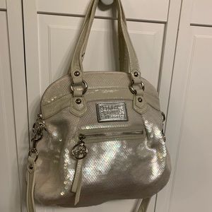 Coach Poppy Sequin Handbag